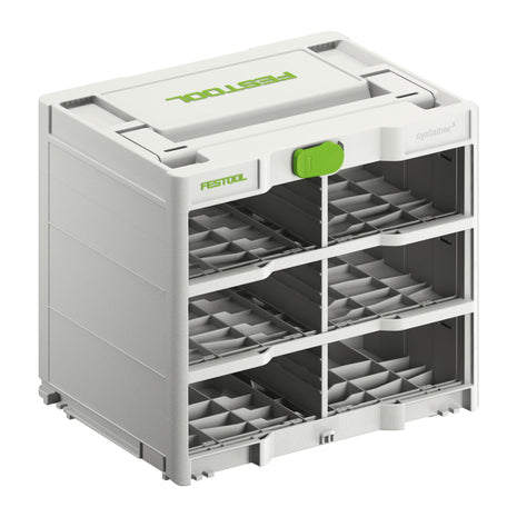 Festool SYS3-RK/6 M 337 Systainer 3 Rack 396 x 296 x 337 mm ( 577807 ) pour tous les Systainer SYS3 S 76 variantes