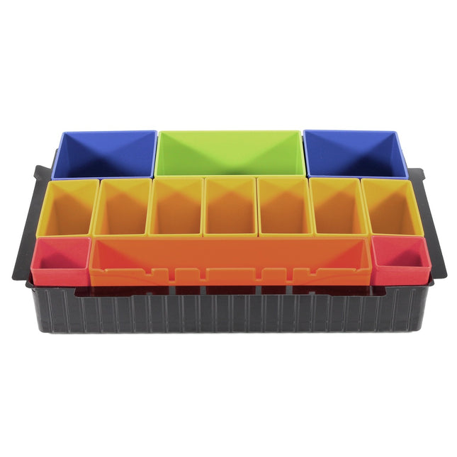 Makita Boxeneinsatz Einlage für Makpac mit farbigen Boxen ( P-83652 ) - Toolbrothers