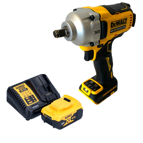 DeWalt DCF 891 P1 Akku Schlagschrauber 18 V 1084 Nm 1/2" Brushless + 1x Akku 5,0 Ah + Ladegerät