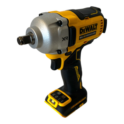 Llave de impacto a batería DeWalt DCF 891 H1 18 V 1084 Nm 1/2" sin escobillas + 1x batería Powerstack 5,0 Ah + cargador