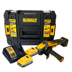 Meuleuse d'angle sur batterie DeWalt DCG 409 E2T 18 V 125 mm sans balais + 2x batterie Powerstack 1,7 Ah + chargeur + TSTAK