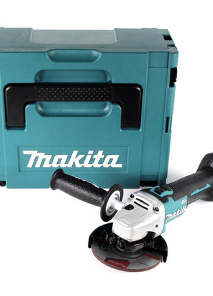 Meuleuse d'angle sans fil Makita DGA 511 ZJ 18 V 125 mm brushless + Makpac - sans batterie, sans chargeur