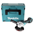 Meuleuse d'angle sans fil Makita DGA 511 ZJ 18 V 125 mm brushless + Makpac - sans batterie, sans chargeur