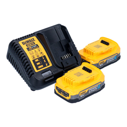 Avvitatore a impulsi a batteria DeWalt DCF 961 E2T 18 V 1632 Nm 1/2" senza spazzole + 2x batteria Powerstack 1,7 Ah + caricatore + TSTAK
