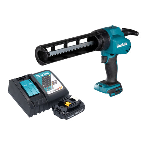 Pistola de cartuchos a batería Makita DCG 180 RY1 18 V + 1x batería 1,5 Ah + cargador