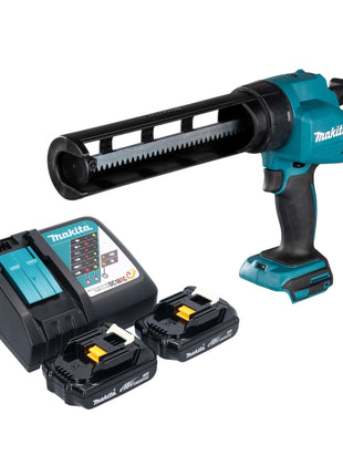 Makita DCG 180 RY Akku Kartuschenpistole 18 V + 2x Akku 1,5 Ah + Ladegerät