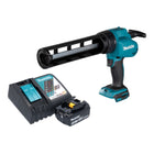 Makita DCG 180 RM1 cordless cartridge gun 18 V + 1x rechargeable battery 4.0 Ah + charger
