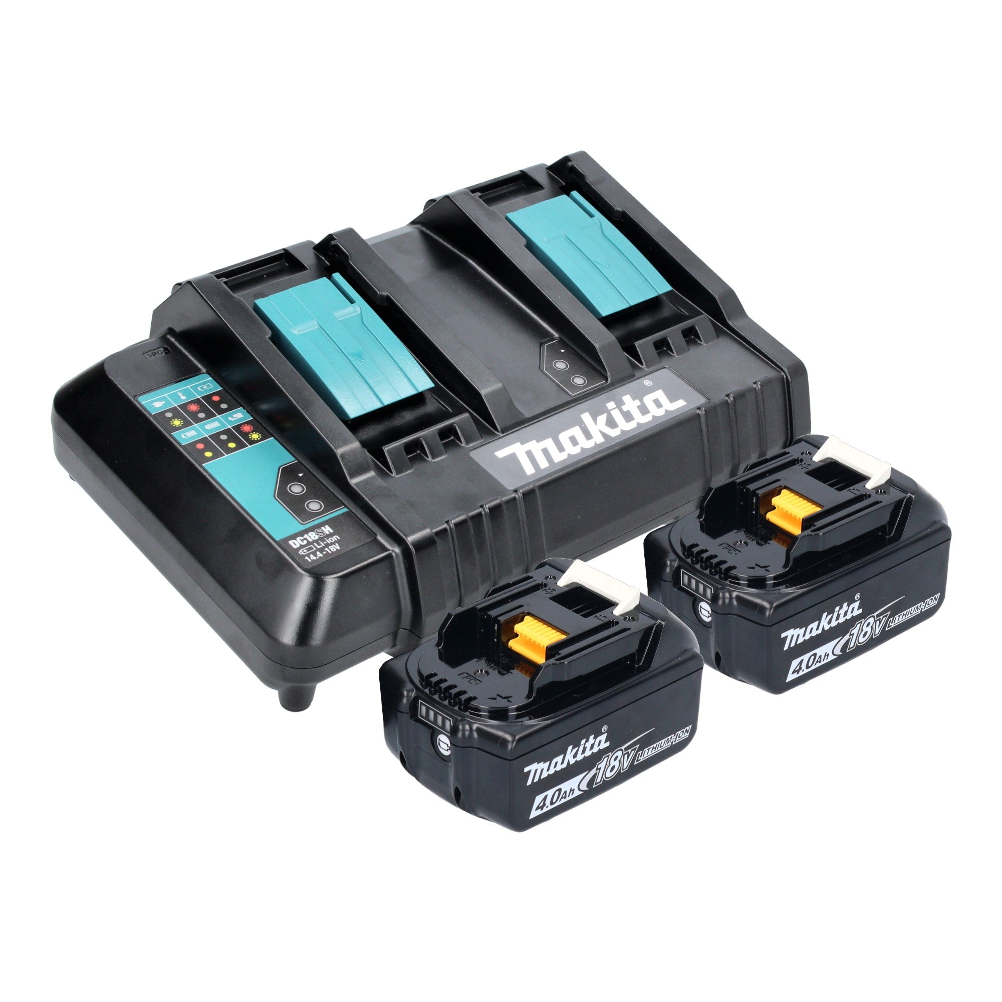 Makita DKT 360 CM2 Akku Wasserkocher 36 V 2x 18 V 0 8 L 2x Akku 4 0 Ah Doppelladegeraet 3 - toolbrothers