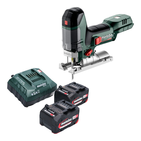 Wyrzynarka akumulatorowa Metabo ST 18 LT 130 BL 18 V 130 mm bezszczotkowa + 2x akumulator 4,0 Ah + ładowarka