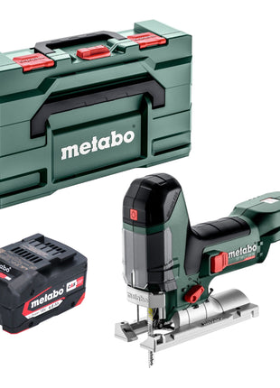 Scie sauteuse sans fil Metabo ST 18 LT 130 BL 18 V 130 mm sans balais + 1x batterie 4,0 Ah + Metabox - sans chargeur