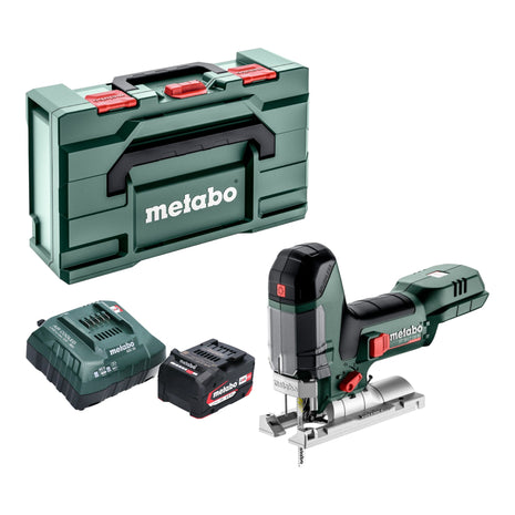 Wyrzynarka akumulatorowa Metabo ST 18 LT 130 BL 18 V 130 mm bezszczotkowa + 1x akumulator 4,0 Ah + ładowarka + metabox