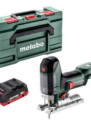 Metabo ST 18 LT 130 BL Akku Stichsäge 18 V 130 mm Brushless + 1x LiHD Akku 4,0 Ah + Metabox - ohne Ladegerät