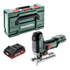 Metabo ST 18 LT 130 BL Akku Stichsäge 18 V 130 mm Brushless + 1x LiHD Akku 4,0 Ah + Metabox - ohne Ladegerät