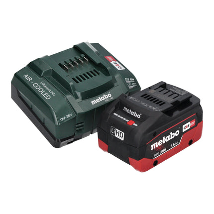 Metabo ST 18 LT 130 BL sierra de calar sin cable 18 V 130 mm sin escobillas + 1x batería LiHD 5,5 Ah + cargador + metabox