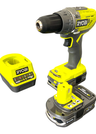 Taladro atornillador inalámbrico Ryobi R18DD3-215S 18 V 50 Nm (5133003774) + 2x baterías 1,5 Ah + cargador + bolsa