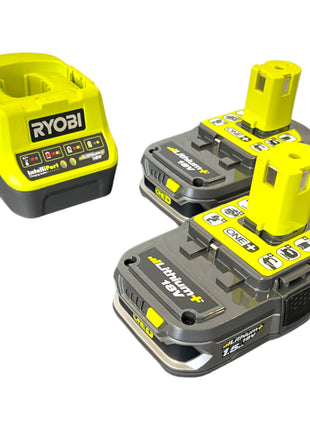 Taladro atornillador inalámbrico Ryobi R18DD3-215S 18 V 50 Nm (5133003774) + 2x baterías 1,5 Ah + cargador + bolsa