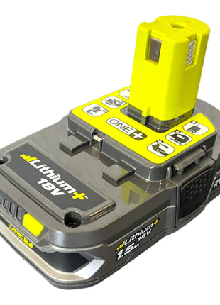 Ryobi RB18L15 Akku 18 V 1,5 Ah / 1500 mAh Li-Ion ONE+ ( 5133001905 ) mit Ladestandanzeige