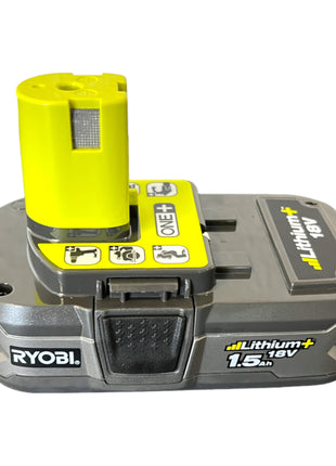 Ryobi RB18L15 Akku 18 V 1,5 Ah / 1500 mAh Li-Ion ONE+ ( 5133001905 ) mit Ladestandanzeige