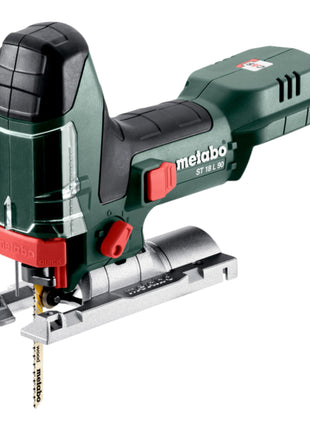 Scie sauteuse à batterie Metabo ST 18 L 90 18 V 90 mm + 1x batterie 2,0 Ah + Metabox - sans chargeur