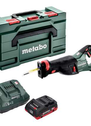 Metabo SSEP 18 LT Akku Säbelsäge 18 V 32 mm + 1x LiHD Akku 4,0 Ah + Ladegerät + Metabox