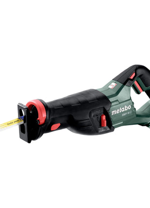 Sierra sable de batería Metabo SSEP 18 LT 18 V 32 mm + 1x batería LiHD 5,5 Ah + Metabox - sin cargador