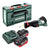 Metabo SSEP 18 LT Scie sabre sans fil 18 V 32 mm + 2x batterie LiHD 8,0 Ah + chargeur + Metabox