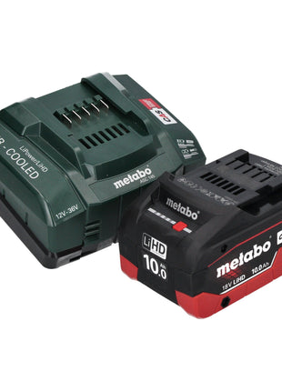 Metabo SSEP 18 LT BL Akku Säbelsäge 18 V 32 mm Brushless + 1x LiHD Akku 10,0 Ah + Ladegerät + Metabox