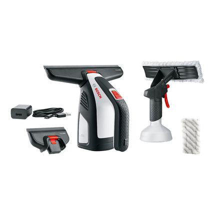 Bosch GlassVAC Set lavavetri a batteria 3,6 V con accessori ( 06008B7000 )