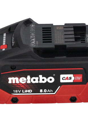 Sierra sable de batería Metabo SSEP 18 LT BL 18 V 32 mm sin escobillas + 1x batería LiHD 8,0 Ah - sin cargador