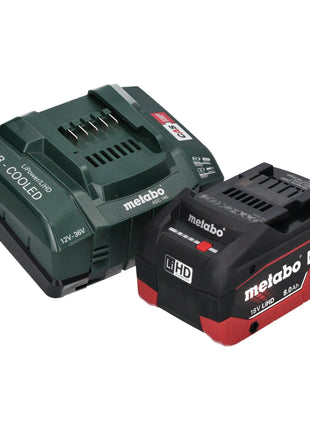 Sierra sable a batería Metabo SSEP 18 LT BL 18 V 32 mm sin escobillas + 1x batería LiHD 8,0 Ah + cargador