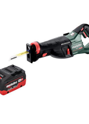 Metabo SSEP 18 LT BL Akku Säbelsäge 18 V 32 mm Brushless + 1x LiHD Akku 10,0 Ah - ohne Ladegerät