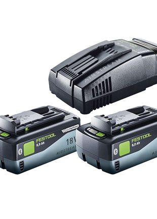 Marteau combiné à batterie Festool KHC 18 EB-Basic 18 V 2,6 J SDS-Plus sans balais + 2x batterie 8,0 Ah + chargeur rapide + systainer