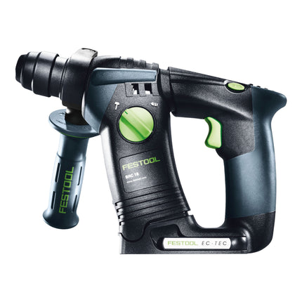 Festool BHC 18-Basic Marteau perforateur sans fil 18 V 1,8 J SDS Plus Brushless + 1x batterie 4,0 Ah + chargeur rapide + Systainer