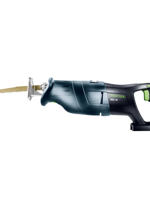 Festool RSC 18 EB-Basic Akku Säbelsäge 18 V Brushless + 1x Akku 8,0 Ah + Schnellladegerät + Systainer