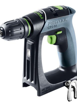 Festool CXS 18-Basic-Set Akku Bohrschrauber 18 V 40 Nm Brushless + 1x Akku 8,0 Ah + Schnellladegerät + Systainer