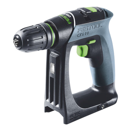 Taladro atornillador a batería Festool CXS 18-Basic 18 V 40 Nm sin escobillas + 2x batería recargable 4,0 Ah + cargador rápido + systainer