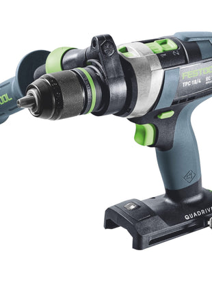 Festool TPC 18/4 I-Basic taladro percutor a batería 18 V 75 Nm + 2x baterías 4,0 Ah + cargador rápido + systainer