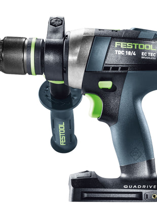 Festool TDC 18/4 I-Basic Akku Bohrschrauber 18 V 75 Nm Brushless + 2x Akku 5,0 Ah + Schnellladegerät + Systainer