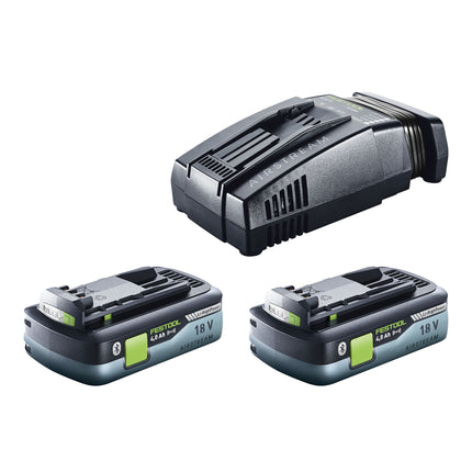 Festool VECTURO OSC 18 E-Basic Set herramienta oscilante sin cable 18 V Starlock Max Brushless + 2x batería 4.0 Ah + cargador rápido + systainer
