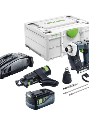 Festool DURADRIVE DWC 18-2500 Basic visseuse de chantier sans fil 18 V 18 Nm sans balais + 1x batterie 5,0 Ah + chargeur rapide + systainer