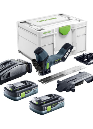 Scie à isolation sur batterie Festool ISC 240 EB-Basic 18 V 240 mm + 2x batteries 4,0 Ah + chargeur rapide + Systainer