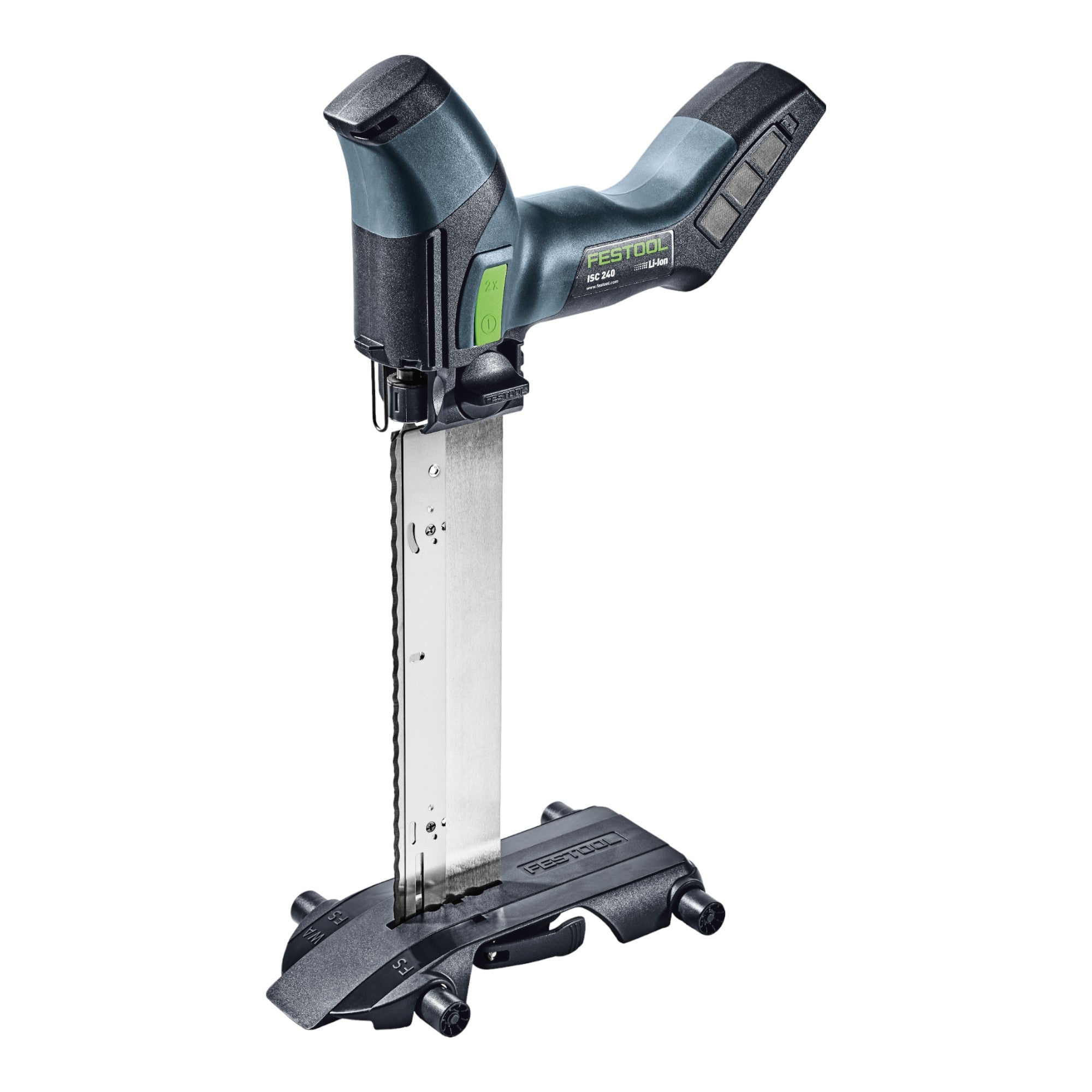 Festool ISC 240 EB Basic Akku Daemmstoffsaege 18 V 240 mm 2x Akku 8 0 Ah Schnellladegeraet Systainer 1 - toolbrothers