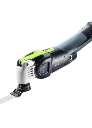 Oscilador de batería Festool VECTURO OSC 18 E-Basic 18 V Starlock Max Brushless + 1x batería 5,0 Ah + cargador rápido + systainer