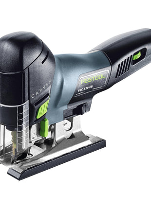 Festool CARVEX PSC 420 EB-Basic sierra de calar pendular a batería 18 V 120 mm sin escobillas + 2x baterías 4,0 Ah + cargador rápido + systainer