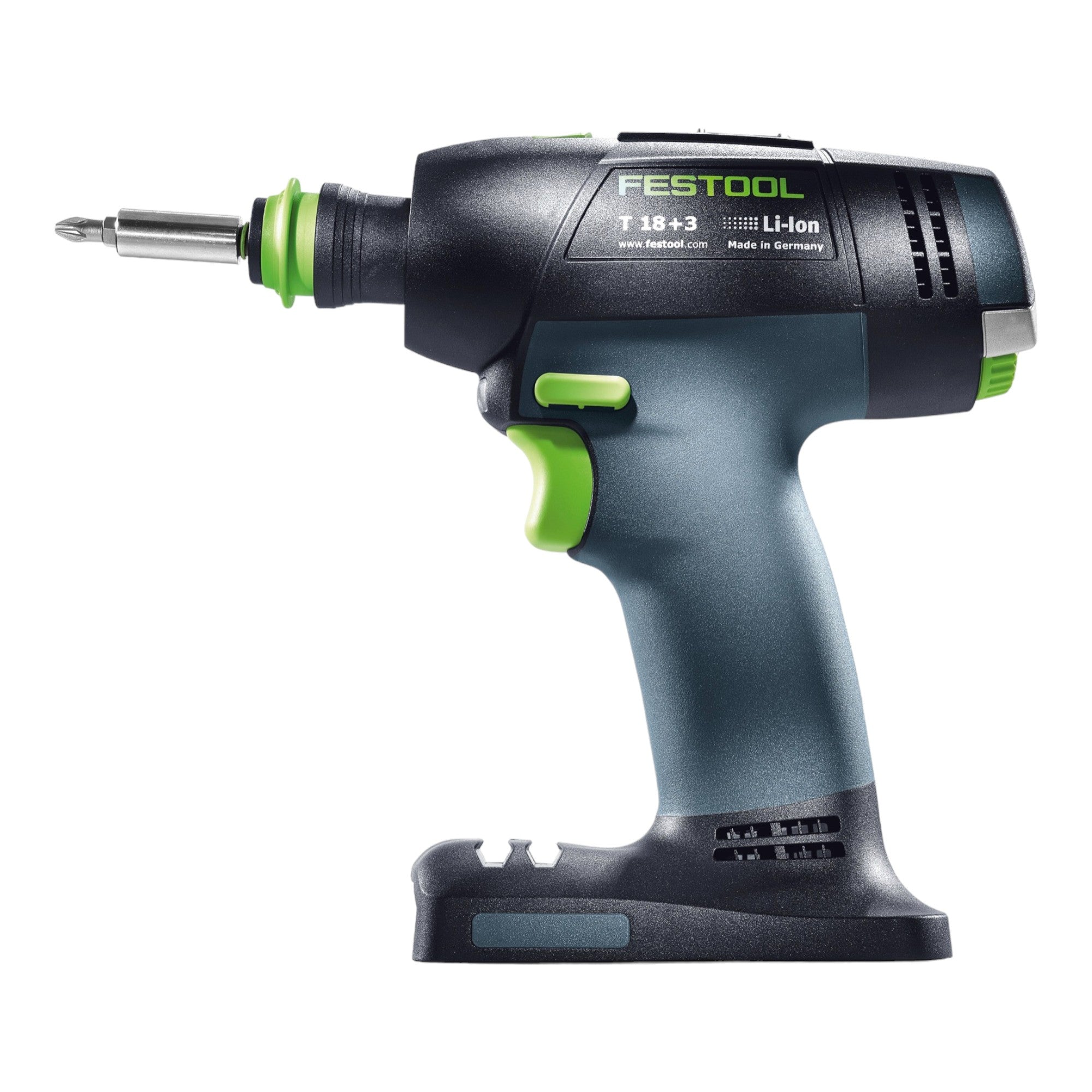 Festool T 18 3 Basic Akku Bohrschrauber 18 V 50 Nm Brushless 2x Akku 8 0 Ah Schnellladegeraet Systainer 2 - toolbrothers