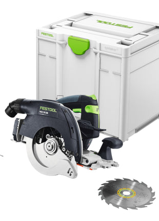 Festool HKC 55 EB-Basic Akku Handkreissäge 18 V 160 mm Brushless + 2x Akku 4,0 Ah + Schnellladegerät + Systainer