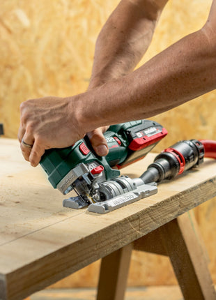 Metabo STA 18 LTX 150 BL Scie sauteuse sans fil 18 V 150 mm Brushless + 1x batterie 2,0 Ah + chargeur + Metabox