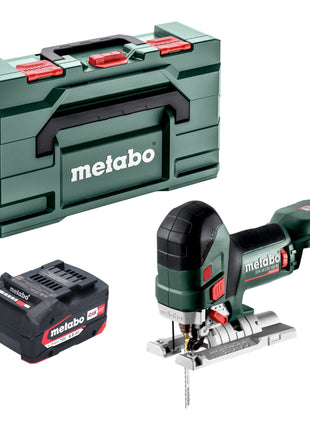 Metabo STA 18 LTX 150 BL Scie sauteuse sans fil 18 V 150 mm Brushless + 1x batterie 4,0 Ah + Metabox - sans chargeur