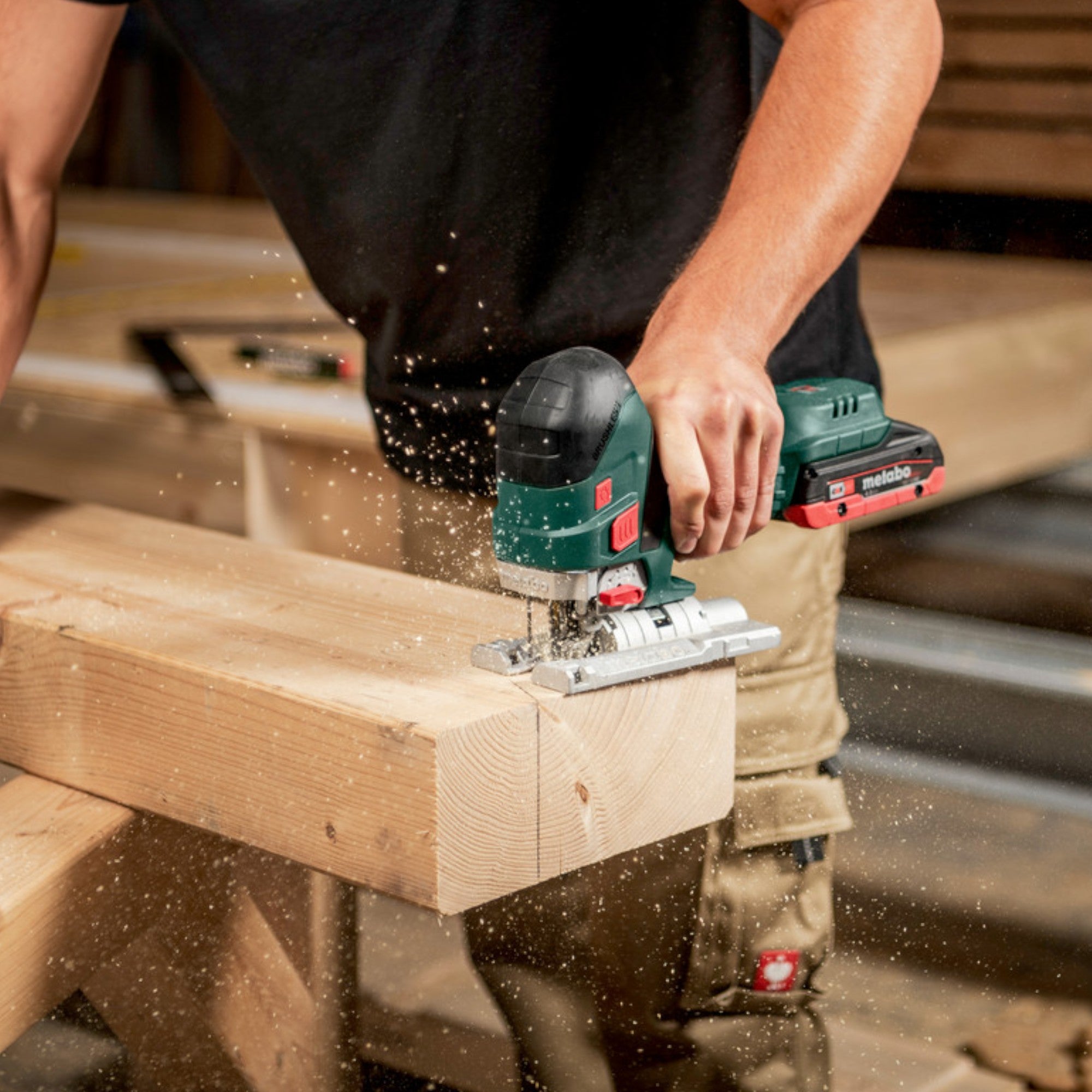 Metabo STA 18 LTX 150 BL Akku Stichsaege 18 V 150 mm Brushless 1x Akku 4 0 Ah Ladegeraet Metabox 4 - toolbrothers
