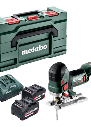 Metabo STA 18 LTX 150 BL Akku Stichsäge 18 V 150 mm Brushless + 2x Akku 4,0 Ah + Ladegerät + Metabox